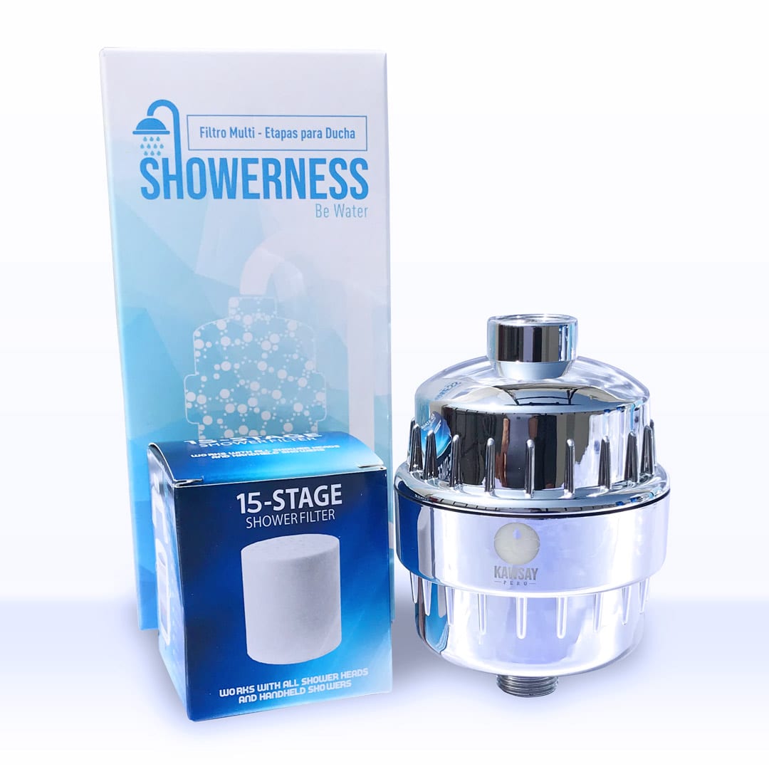 Showerness Plus - Be Water: Filtro y Cabezal para ducha - Kawsay
